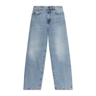 R&oacute;he Jeans, Dames, Blauw, M, Denim, Signature Baggy Fit Denim