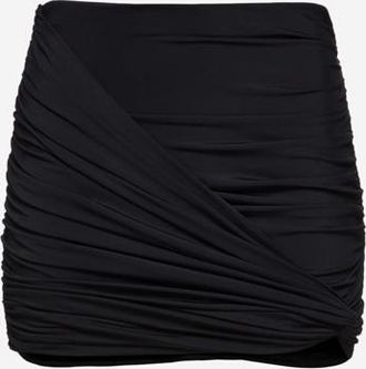 Magda Butrym Draped Mini Skirt