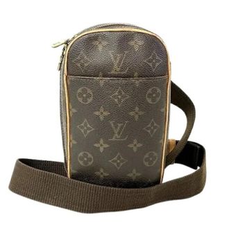 Louis Vuitton Pre-owned Cross Body Bags, female, Brown, Size: ONE SIZE Pre-owned Pochette Gange Monogram Shoulder Bag
