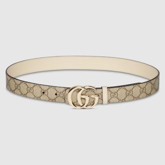 Gucci Reversible GG Marmont Belt, Size 90