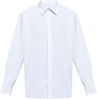 Saint Laurent cotton poplin shirt - men - Cotton - 40 - White