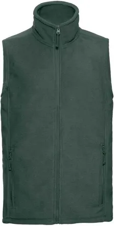 Russell Athletic Russell Heren Fleece Outdoor Gilet (Fles groen)