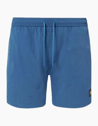 Belstaff Mens Belstaff Clipper Swimshorts Marine Blue - Size: 33/32/32