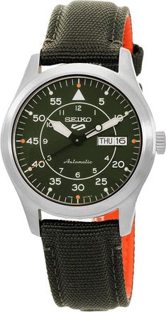 Seiko 5 Sports Field Automatic Green Dial Mens Watch SRPH29K1