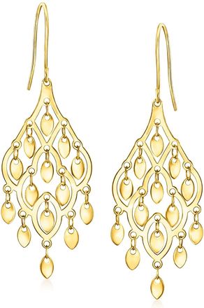 Canaria Canaria 10kt Yellow Gold Chandelier Earrings