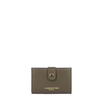 Lancaster Sierra PM Kaarthouder - Dames - Accessoires - Groen - Maat: ONE Size Leer