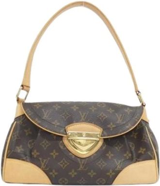 Louis Vuitton Pre-owned Shoulder Bags, female, Brown, Size: ONE SIZE Pre-owned Canvas Shoulder Bag