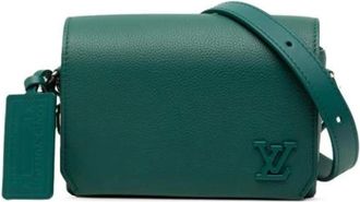 Louis Vuitton Pre-owned Cross Body Bags, female, Green, Size: ONE SIZE Pre-owned Vintage Cross Body Bag