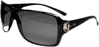 Gucci Pre-owned Vintage Zonnebril - Dames - Vintage Accessoires - Zwart - ONE Size - Vintage