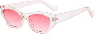 Generic Outdoor Womens Commuter Sunglasses Vacation Mens Driving Sun Glasses(Pink)