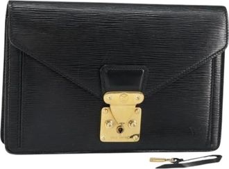 Louis Vuitton Pre-owned Clutches, female, Black, Size: ONE SIZE Pre-owned Vintage Clutch