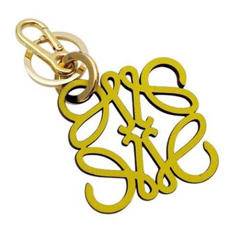 Loewe Pre-owned Accessories, unisex, Yellow, Size: ONE SIZE Pre-owned Keyring
