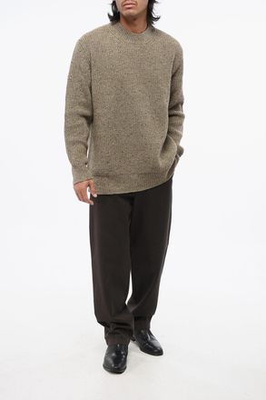 Maison Margiela MM1 Maglia Girocollo in Misto Lana Maison Margiela