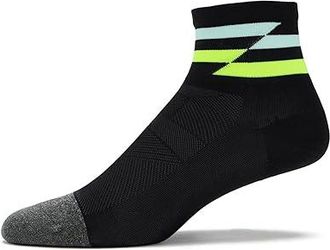 Feetures Elite Ultra Light Quarter Crew Cut Socks Shoes Night Track : MD (US Mens Shoe 6-8.5 - Womens Shoe 7-9.5), Spandex/Nylon