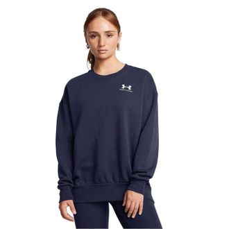 Under Armour Dames/Dames Essential Oversized Sweatshirt (Blauw)