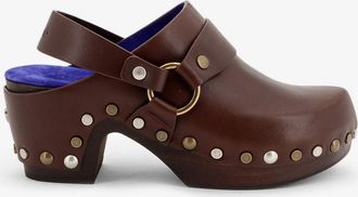 Chlo&eacute; Clogs Talis Wedge in pelle - CHLOE - gender_Woman