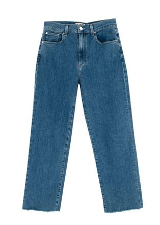 LE JEAN Relaxed Straight Jeans Size 26/66