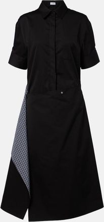 Loewe Deconstructed gabardine shirt dress
