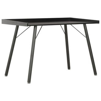 Berkfield Home Desk Black 90x50x79 cm | Size: 90 x 50 x 79 cm