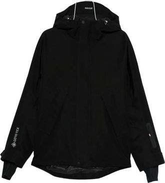 Moncler hooded jacket - men - Polyester/Polyester/Polyamide/Spandex/Elastane - 4 - Black