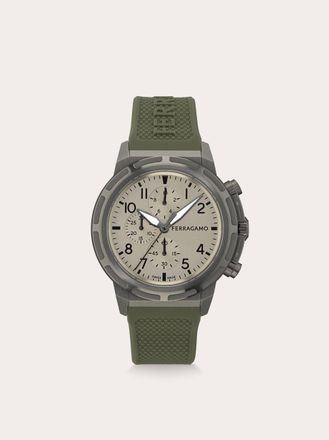 Ferragamo Men Ferragamo Sport Chrono Watch Green