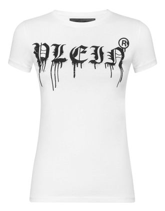 Philipp Plein T-shirt Round Neck SS Gothic Plein