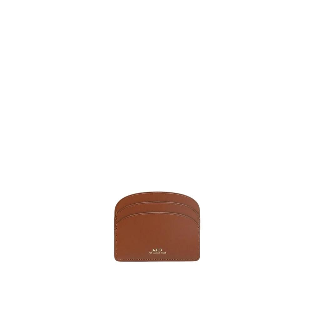 ★A.P.C.★ Afesse Women's Stephen Brown Card Wallet PXAWV F6 Brown Wallets: up to −65% over 7000+ products | Stylight