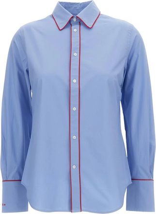 Polo Ralph Lauren Shirts - Dames - Overhemden - Blauw - S - Overhemden