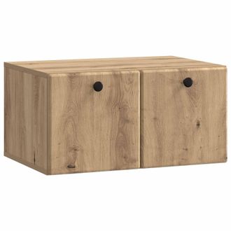vidaXL Mueble De Tv De Pared 59,5 X 41 X 30 Cm Roble Artesanal Vidaxl