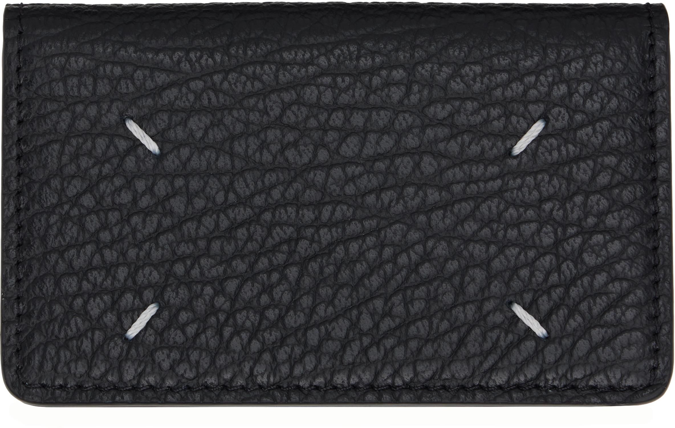 折りたたみ財布 Maison Margiela 23SS Men's Stitched Zipper Half Wallet (SA1U Maison Margiela メゾンマルジェラ 財布 二つ折り BI-FOLD