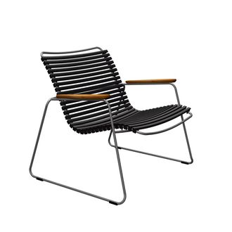 Houe CLICK Roomy Outdoor Lounge Chair, schwarz