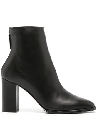 Le Silla Elsa 85mm leather ankle boots - Black