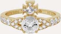 Vivienne Westwood Ismene Ring Gold Silver / Cubic Zirconia Unisex