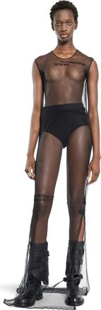 Ann Demeulemeester Seda Till The End Sleeveless Tulle Dress