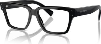 Dolce & Gabbana 53mm Square optical glasses in Black at Nordstrom