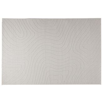 vidaXL Alfombras De &Aacute;rea Palmeras Crema 280 X 200 Cm Poli&eacute;ster Vidaxl