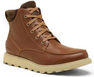 Sorel Madson II Moc Toe Waterproof Boot in Velvet Tan/Tobacco at Nordstrom Rack, Size 7.5