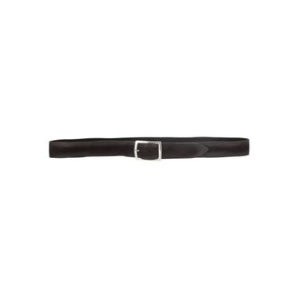 Orciani Jacht Dubbel Omkeerbare Leren Riem 3-5 cm - Dames - Accessoires - Bruin - Maat: 95 CM Leer