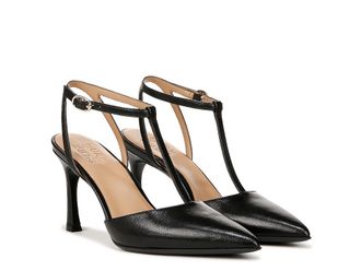 Naturalizer Astrid Womens Dress Sandals Black Leather : 10.5 M (B), Leather/Synthetic