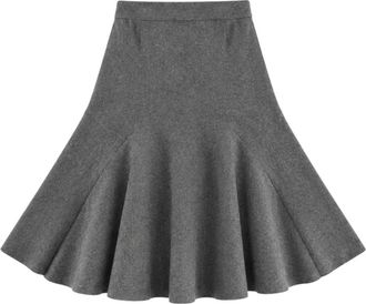Seventy Rokken - Dames - Midirokken - Grijs - L - Rokken