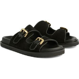L.k. Bennett Capri Two-Strap Sandal in Black at Nordstrom Rack, Size 8Us / 38Eu