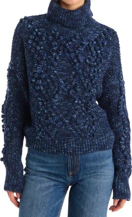 Allison New York Daphne Sweater In Midnight Space Dye