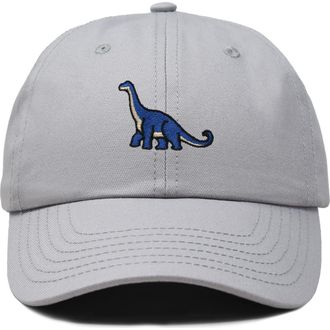 Dalix Brachiosaurus Dad Cap in Gray at Nordstrom