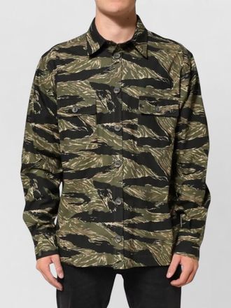 Dolce & Gabbana camouflage shirt jacket