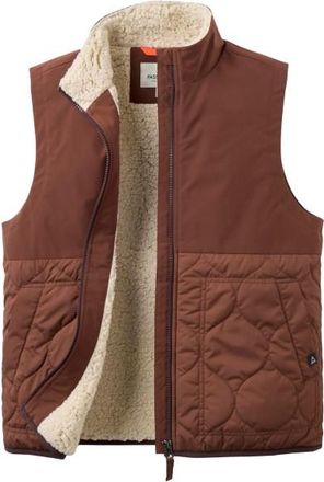 Passenger Flora Recycled Sherpa Lined Short Gilet Wintergilet f&uuml;r Damen | braun