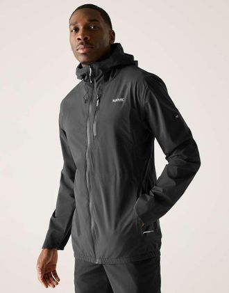 Regatta Waterproof - Radler - Giacca shell impermeabile nera-Nero