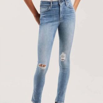 Levi's Selvedge High Rise Skinny Jeans In Blue