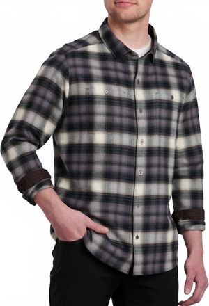 K&uuml;hl Mens Law Flannel Top In Black Sand