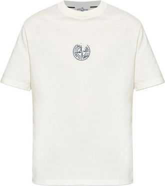 Stone Island Logo-print Crew-neck T-shirt