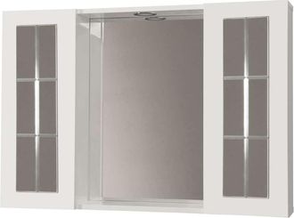 Savini Savini - Specchiera Inglesina - Bianco Laccato - 91x16x63.5 Cm